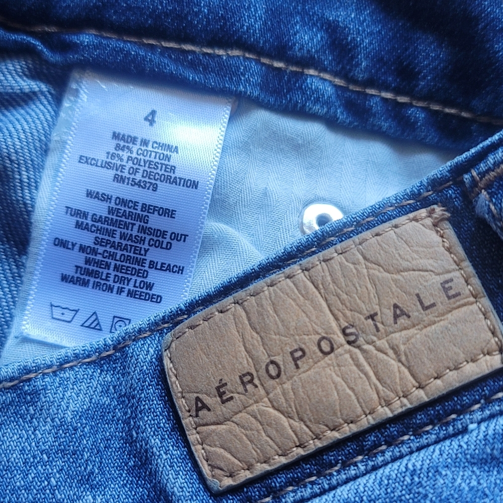Aeroposale High Wasted Cheeky Shorts - Picture 5 of 5